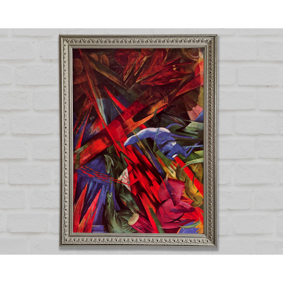 Animal Fates von Franz Marc - Einzelne Bilderrahmen Kunstdrucke