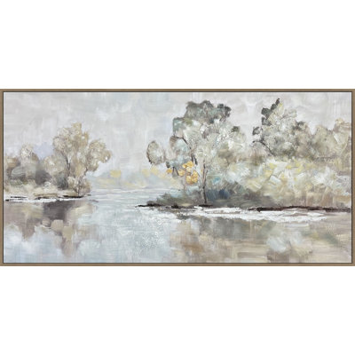 Misty Reflections, art mural sur toile