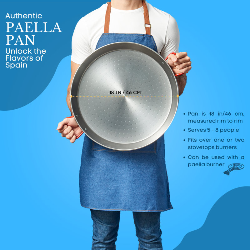 Poêle à paella Garcima, 18 po