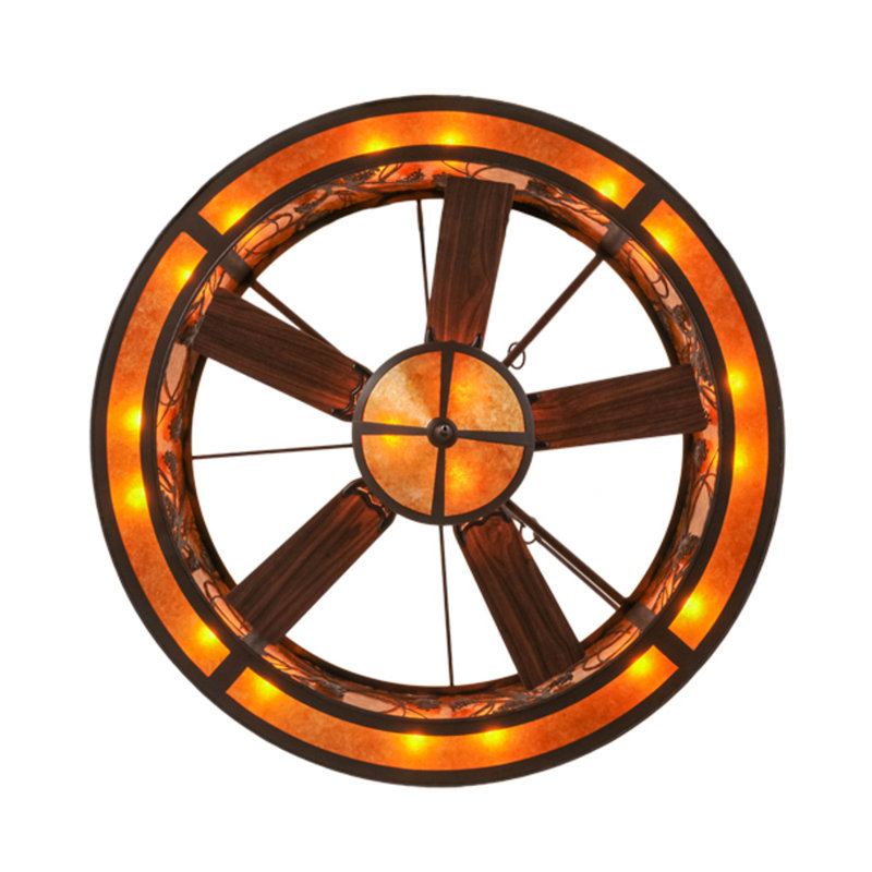 Whispering Pines Downrod Ceiling Fan