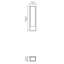 1 - Light LED Flush Mounted Sconce-99924366