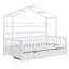Lit en bois avec 2 tiroirs et tablette de rangement-1034100059