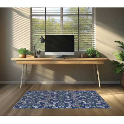 Tapis de bureau léger antidérapant Tilly