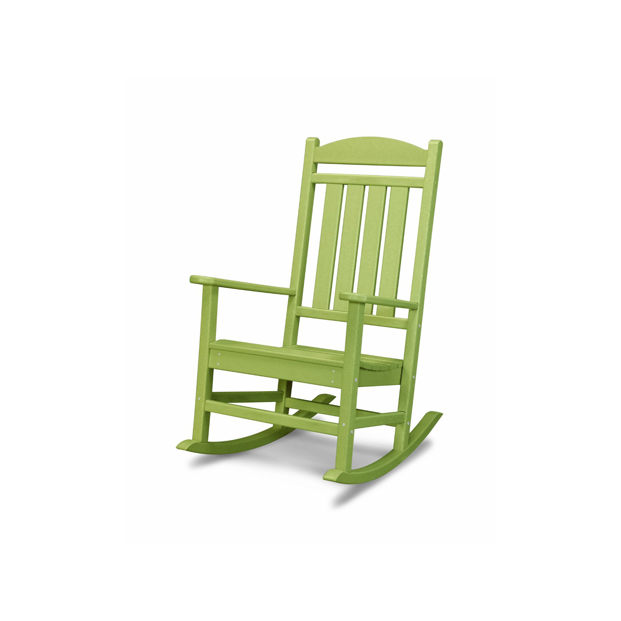 POLYWOOD Rocker Rocking Chair, Lime