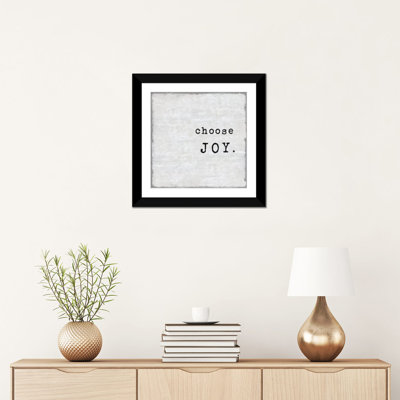 Choose Joy by Jamie MacDowell - Gallery-Wrapped Canvas Giclée on Canvas