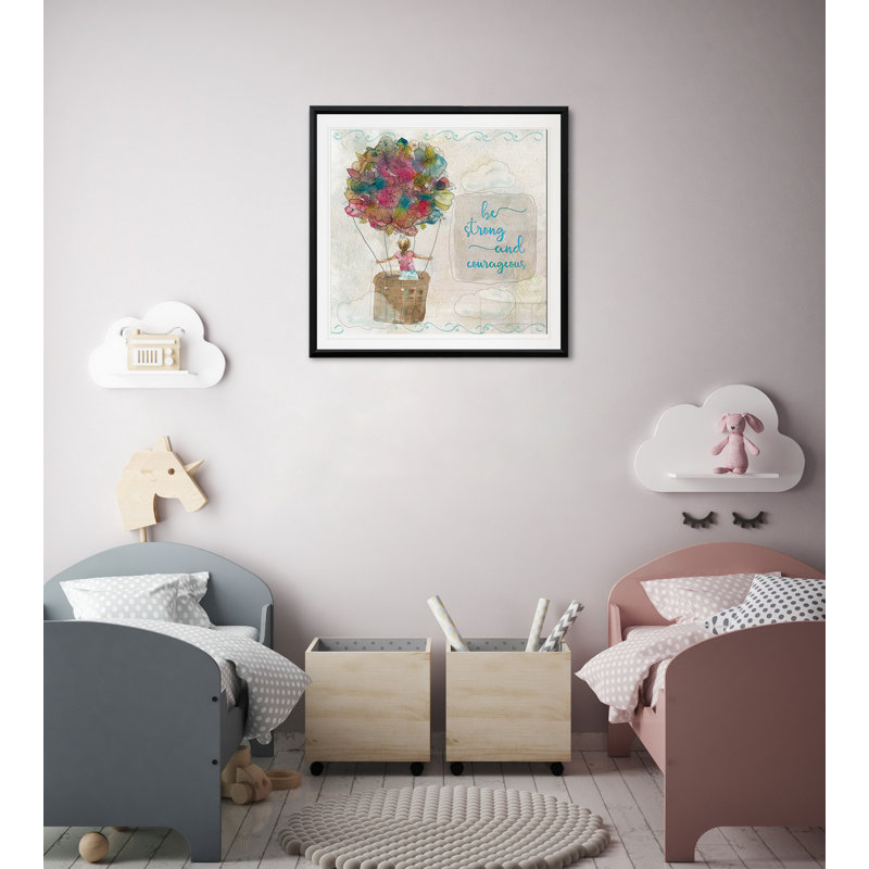 «Sketchbook Strong and Courageous», reproduction de peinture à l'huile, H 26,5 po x l 26,5 po x P 1,5 po