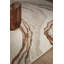 Decara Quartz Abstract High-Low Terracotta/Beige Area Rug-712805310