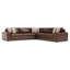 Nest 5-Piece Leather Sectional-732071092-732071098
