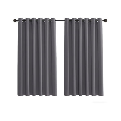Blackout Curtains 90 x 54 Inch Extra Wide Drapes for Window Treatment, 2 Panels