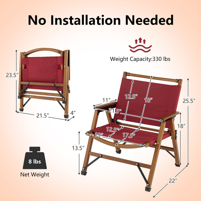 Muntether Folding Camping Chair