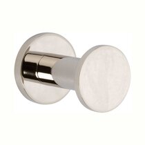 611/PN Empire Double Robe Hook, Polished Nickel