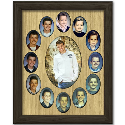 Wood Matte Picture Frame with Mat