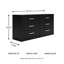 Commode double 6 tiroirs Dymone-74682483-87732519