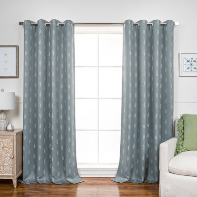 Yountville Thermal Room Darkening Curtain Panels (Set of 2)