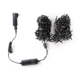 Twinkly Smart Decorations 400 LED Amber Gold and White Cluster Lights