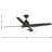 Alleron 56'' Ceiling Fan with LED Lights-1290082124