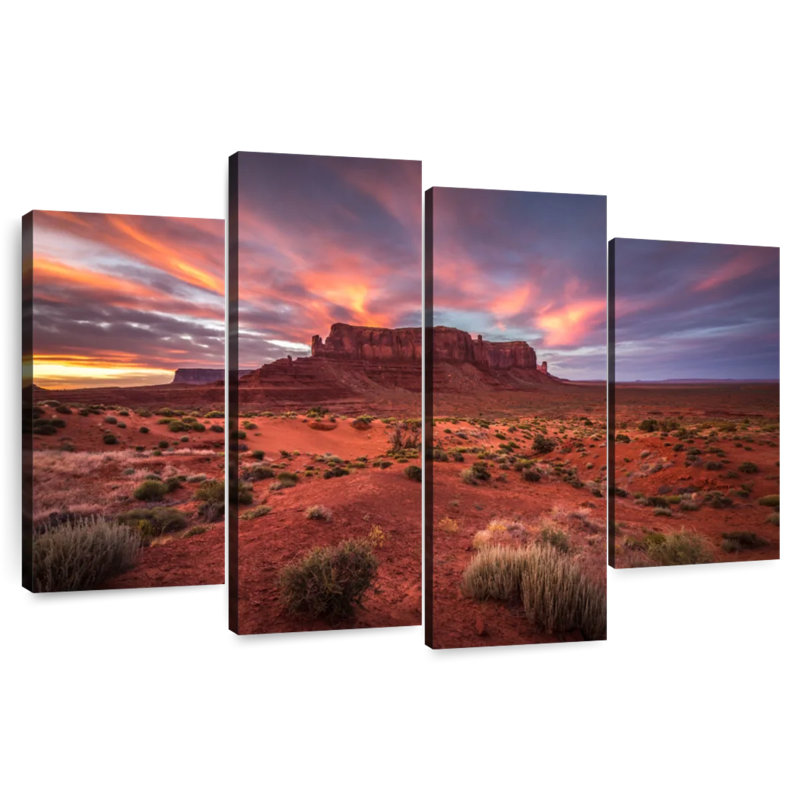 Alvord Sentinel Mesa At Sunset