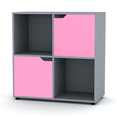 Ethyleen 61 cm H x 60 cm W Cube Bookcase