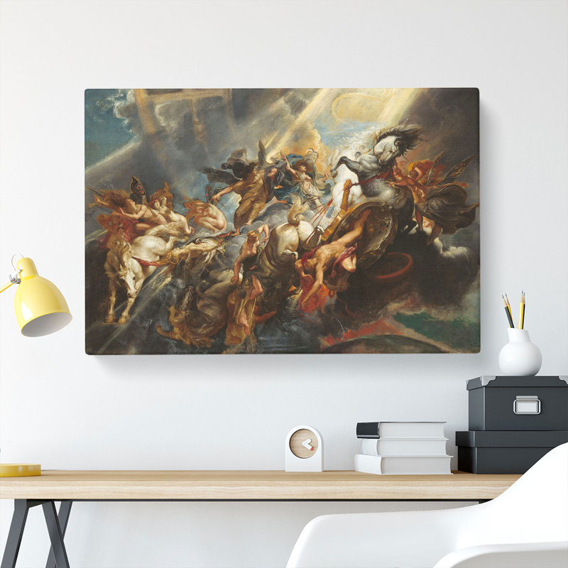 The Fall Of Phaeton by Peter Paul Rubens - Wrapped Canvas Painting, 40cm H x 60cm W x 3cm D