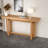 59.05Inch MDF Console Table Narrow Entryway Table