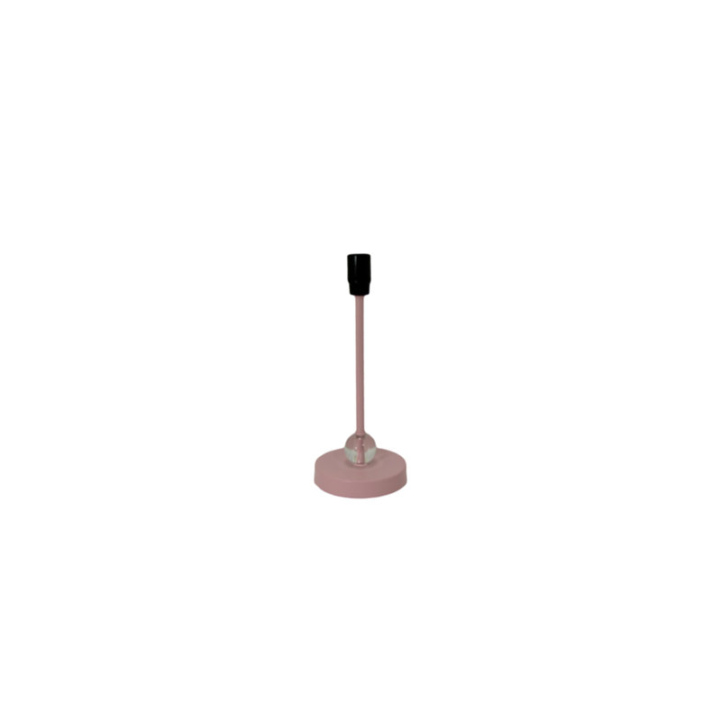 Pied de lampe d'appoint rose