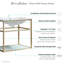 Ensemble de meuble-lavabo simple Pierre, avec tablette ouverte et structure métallique Pierre-1660334735-1773972646