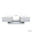 Table basse avec plateau coulissant, table centrale avec compartiment de rangement caché, table extensible pour le salon-555239569