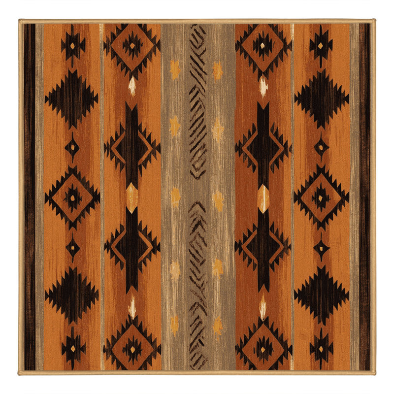 Terra Tapestry Rug, Square 7'