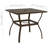vidaXL Outdoor Dining Table Patio Table Porch Deck Garden Furniture Steel-1192660383