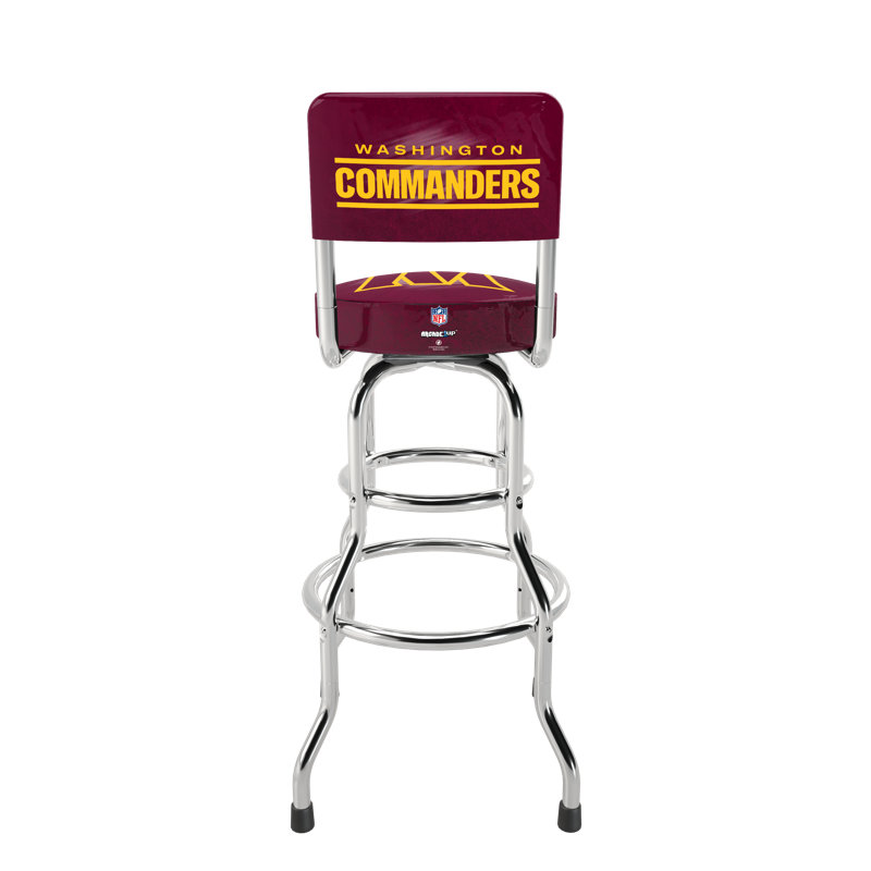 Washington Commanders NFL Blitz High Back Adjustable Swivel Stool, Arcade1Up