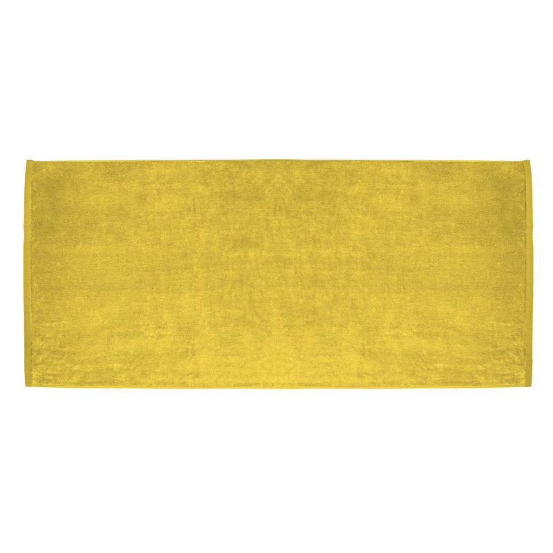 Nayel Lightweight Beach Towel, Yellow