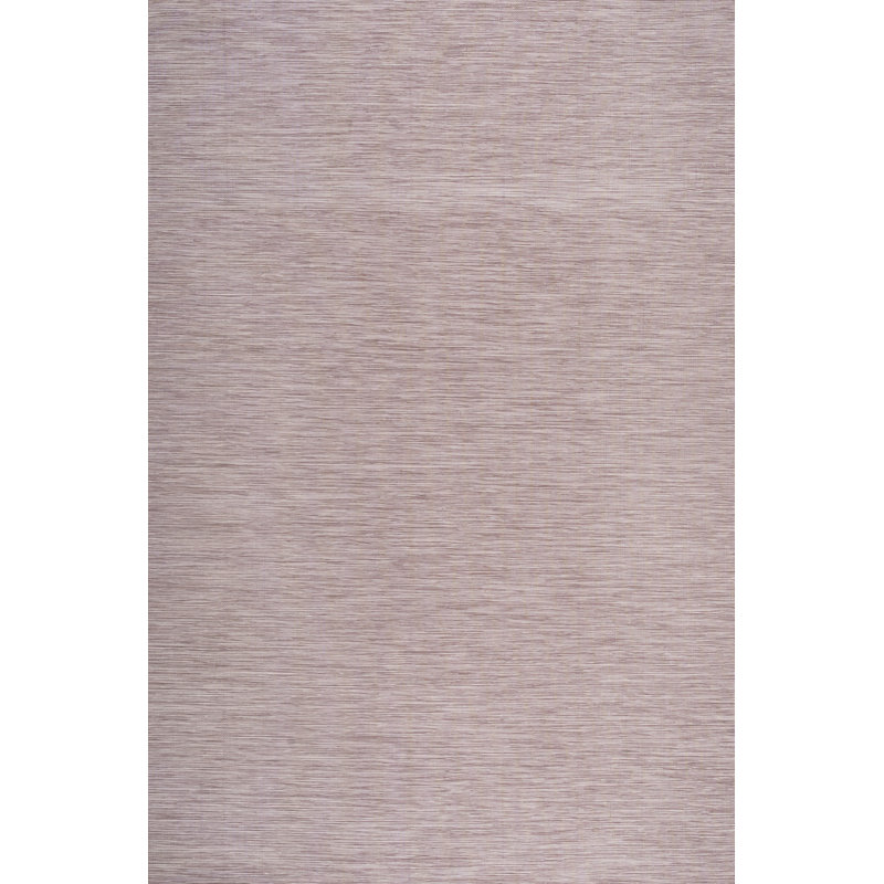 Amirah Modern Flatweave Solid Pink Indoor/Outdoor Rug, Rectangle 3' x 5'