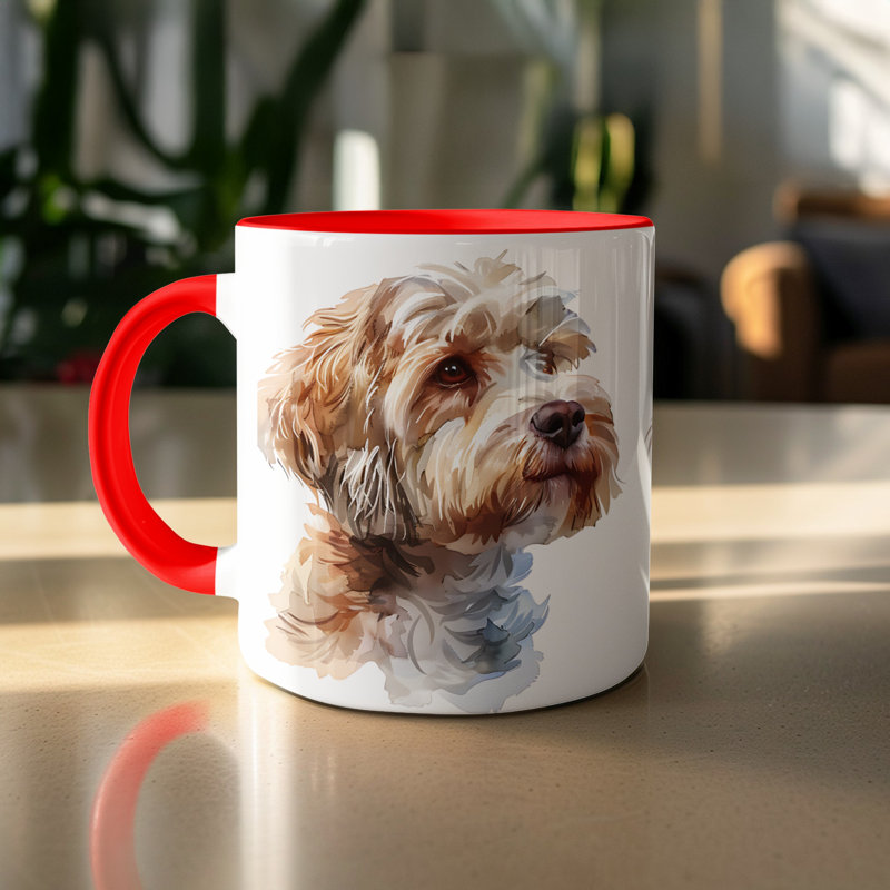 Mug, 1, Red