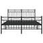 Structure de lit en métal Buine, rangement sous le lit, silencieux, sans matelas-2102874487-2102874440