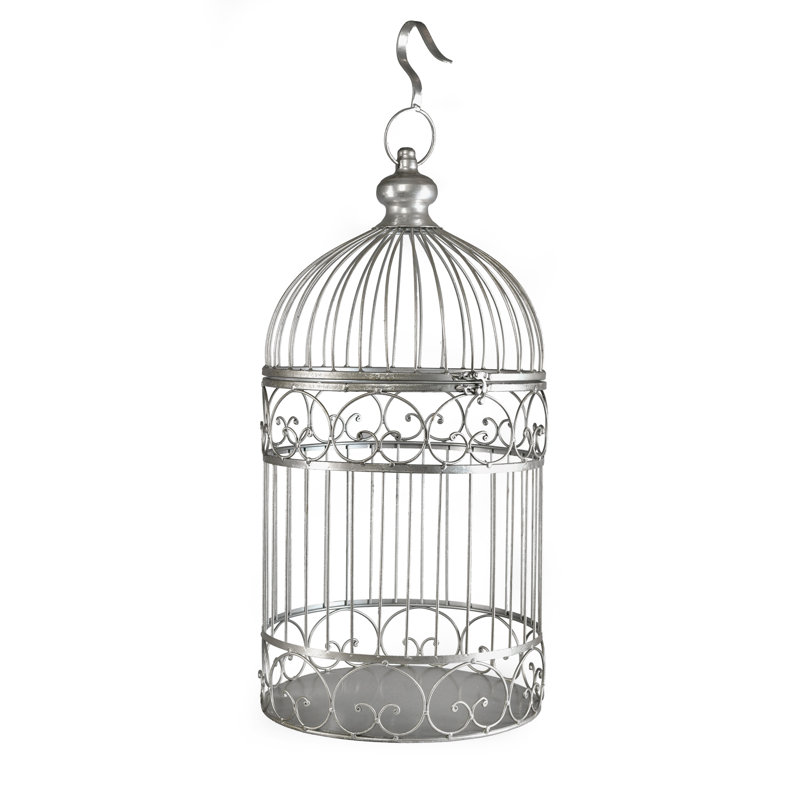 Illings Decorative Bird House Or Cage, 23" H x 12" W x 12" D