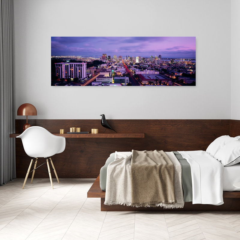 San Diego, Ca, États-Unis, architecture contemporaine, art mural, H 20 po x l 60 po
