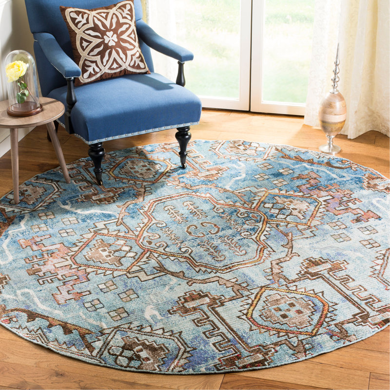 Wooten Performance Southwestern Rug, Round 7'