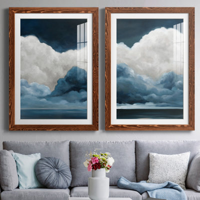 «Nature's Drama I», ensemble de 2 reproductions d'art