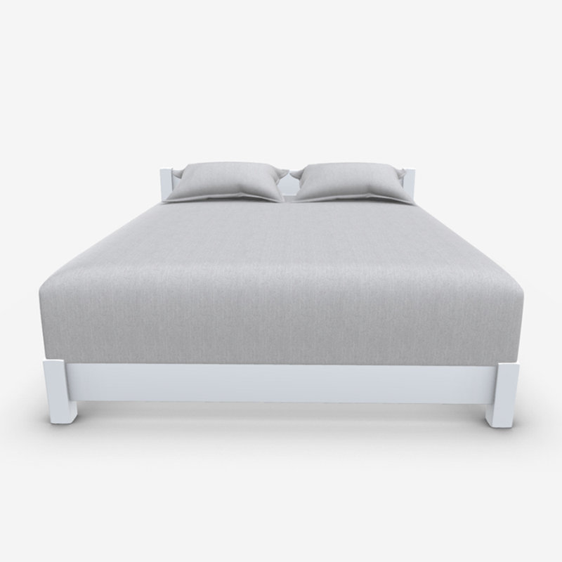 Hardiman Bed Frame, Twin, Espresso Wood