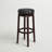 Baylis Swivel Upholstered Stool with Solid Wood Frame-853509552-827600392