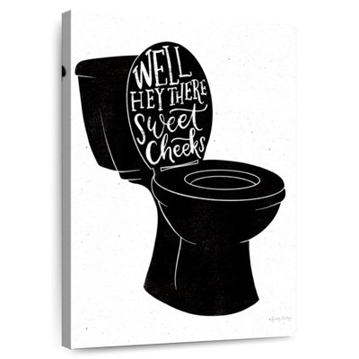 Ketti Bathroom Puns II - noir