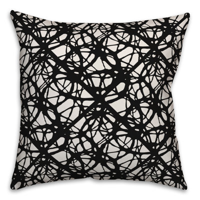  Dashes Throw Pillow