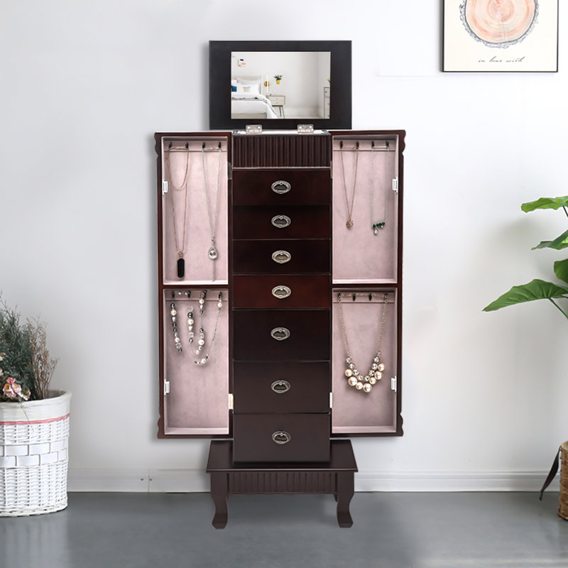 Armoire pour bijoux avec miroir Garofalo