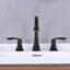 Robinet de salle de bain à large entraxe de lavabo avec bonde-80810851