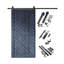 Porte de grange à motif géométrique non assemblée et fini de 26 po x 80 po Homacer de Homacer-122873077