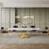 Edora 62.99'' to 94.48" Extendable Rectangular Sintered Stone Dining Table for 8-10