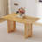 Wooden Dining Table, Rectangular Table For Dining Room