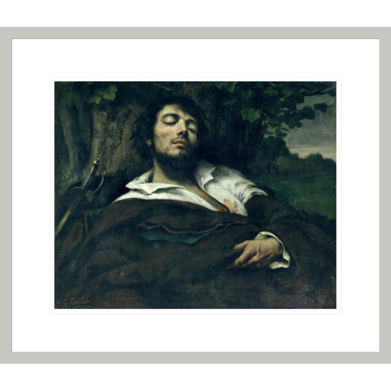 «The Wounded Man» par Estampe numérique encadrée, 17,75 po H x 20,63 po L