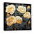 Toile avec cadre flottant noir sélectionné