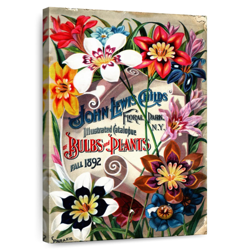 Harnek Flower Seed Catalogs II, 39" H x 26" W